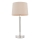 Endon 72175 - Tafellamp met USB-poort SYON 1xE14/40W/230V glanzend chroom/beige