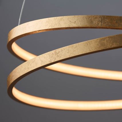 Endon 72479 - LED Hanglamp aan een koord SCRIBBLE LED/31,5W/230V 3000K goud