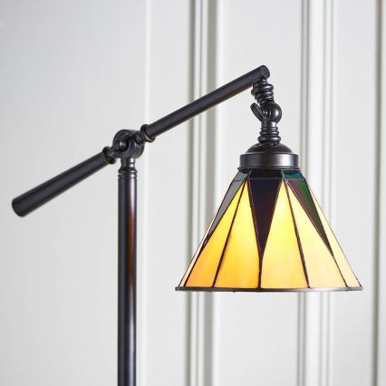 Endon 74355 - Vloerlamp DARK STAR 1xE14/40W/230V