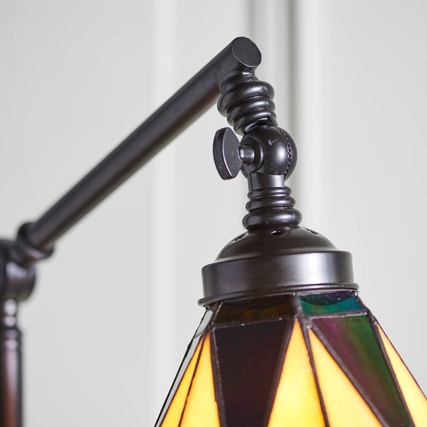Endon 74355 - Vloerlamp DARK STAR 1xE14/40W/230V