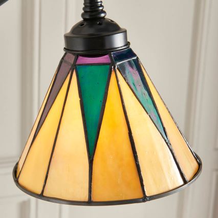 Endon 74355 - Vloerlamp DARK STAR 1xE14/40W/230V