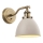 Endon 76330 - Wandspot FRANKLIN 1xE14/40W/230V messing/taupe