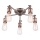 Endon 76336 - Spot HAL 5xE27/10W/230V brons/koper