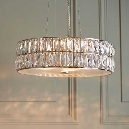 Endon 76513 - LED-hanglamp aan kabel VERINA 5xLED/5W/230V glanzend chroom