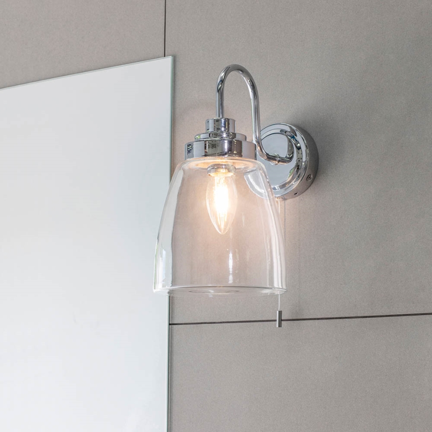 Endon 77088 - Badkamerwandlamp ASHBURY 1xE14/4W/230V IP44 glanzend chroom