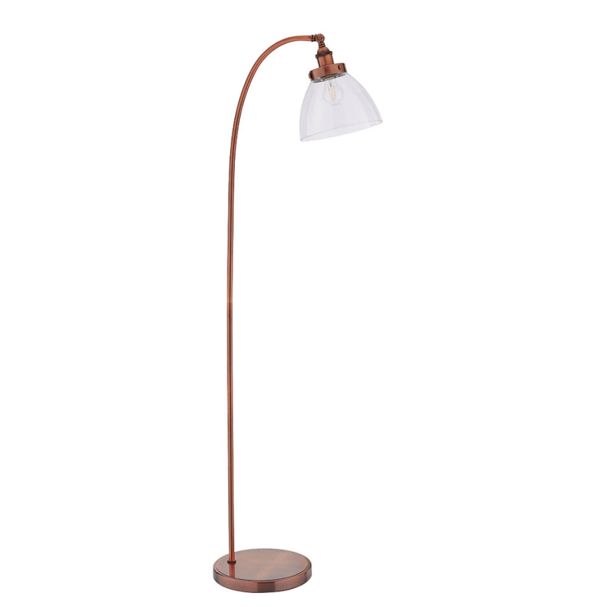 Endon 77862 - Staande Lamp HANSEN 1xE27/40W/230V koper