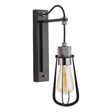 Endon 80950 - Wandlamp URBAN 1xE27/6W/230V zwart