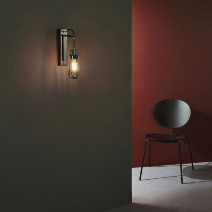 Endon 80950 - Wandlamp URBAN 1xE27/6W/230V zwart