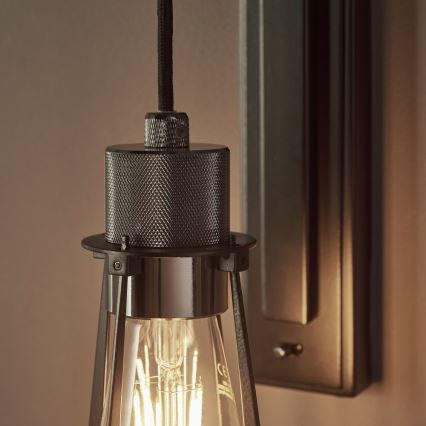 Endon 80950 - Wandlamp URBAN 1xE27/6W/230V zwart