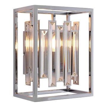 Endon 81932 - Wandlamp ACADIA 1xE14/40W/230V glanzend chroom