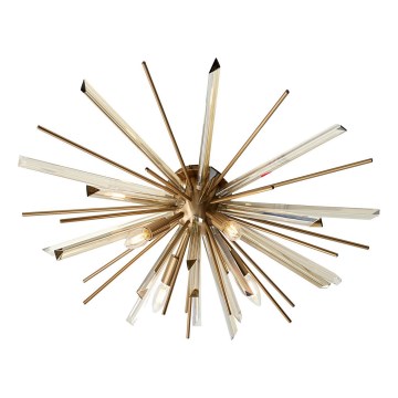 Endon 81937 - Plafondlamp 4xE14/40W/230V Ø 80 cm goudkleurig