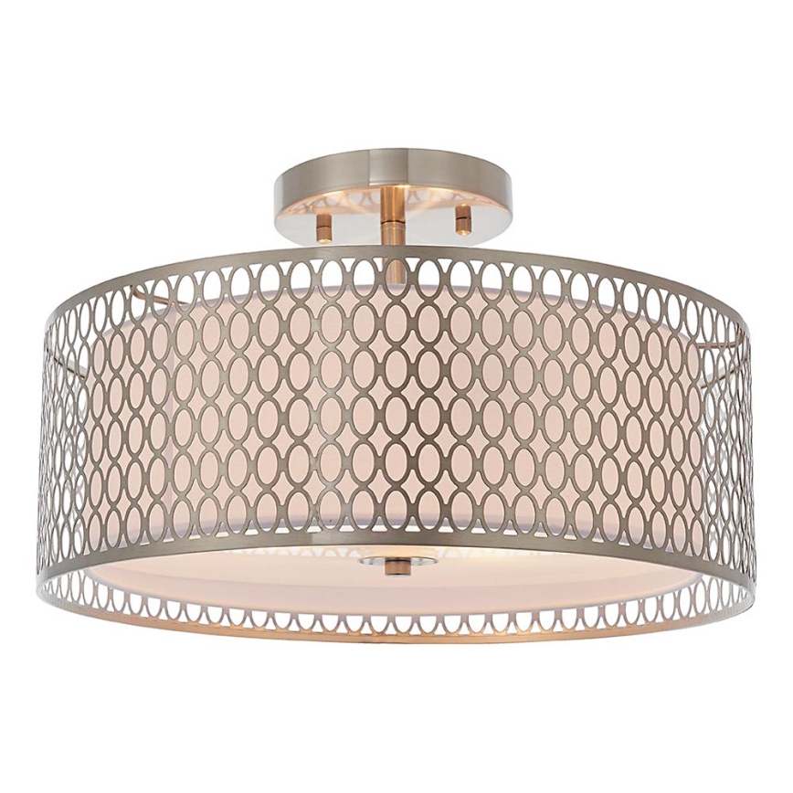 Endon 81966 - Bevestigde hanglamp CORDERO 3xE27/10W/230V mat chroom
