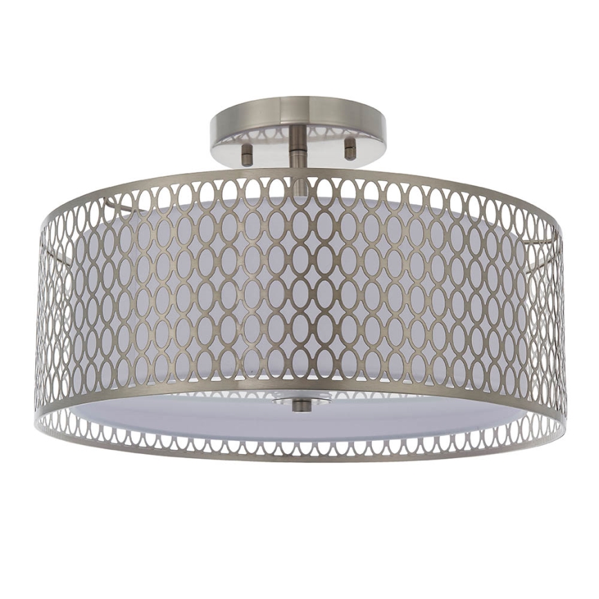 Endon 81966 - Bevestigde hanglamp CORDERO 3xE27/10W/230V mat chroom