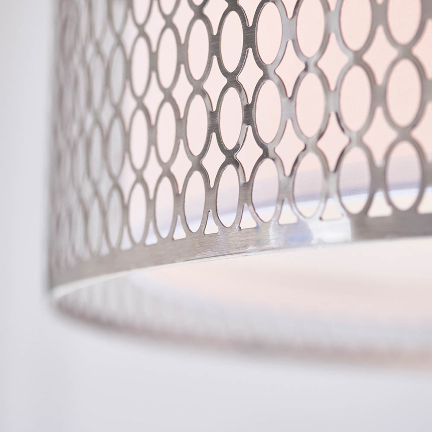 Endon 81969 - Hanglamp aan een ketting CORDERO 3xE27/10W/230V mat chroom