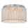 Endon 81980 - Kristallen plafondlamp GALINA 10xG9/25W/230V mat chroom