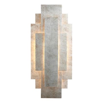 Endon 90451 - Wandlamp ALZARE 2xG9/3W/230V witte patina