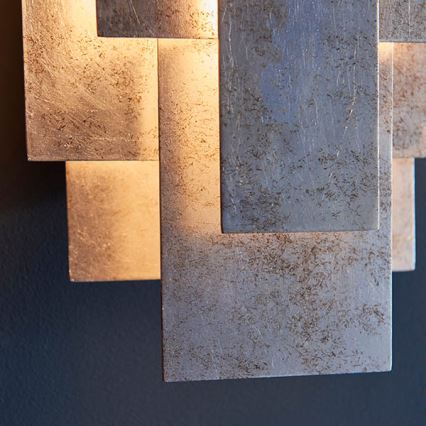 Endon 90451 - Wandlamp ALZARE 2xG9/3W/230V witte patina