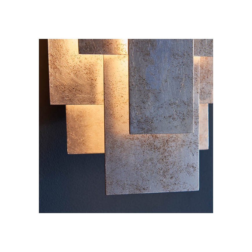 Endon 90451 - Wandlamp ALZARE 2xG9/3W/230V witte patina