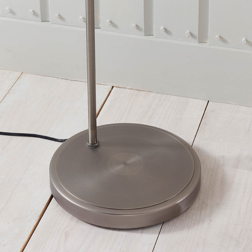 Endon 91741 - Vloerlamp HANSEN 1xE27/40W/230V mat chroom