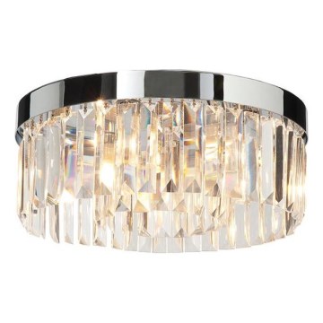 Endon 91811 - Plafondlamp SHIMMER voor badkamer 5xG9/18W/230V IP44 glanzend chroom