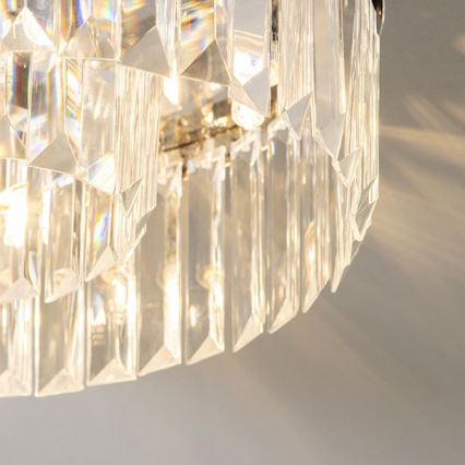 Endon 91811 - Plafondlamp SHIMMER voor badkamer 5xG9/18W/230V IP44 glanzend chroom