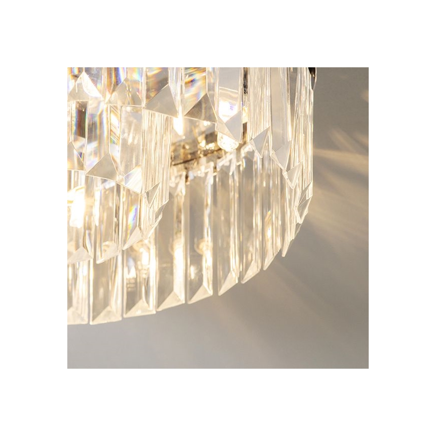 Endon 91811 - Plafondlamp SHIMMER voor badkamer 5xG9/18W/230V IP44 glanzend chroom