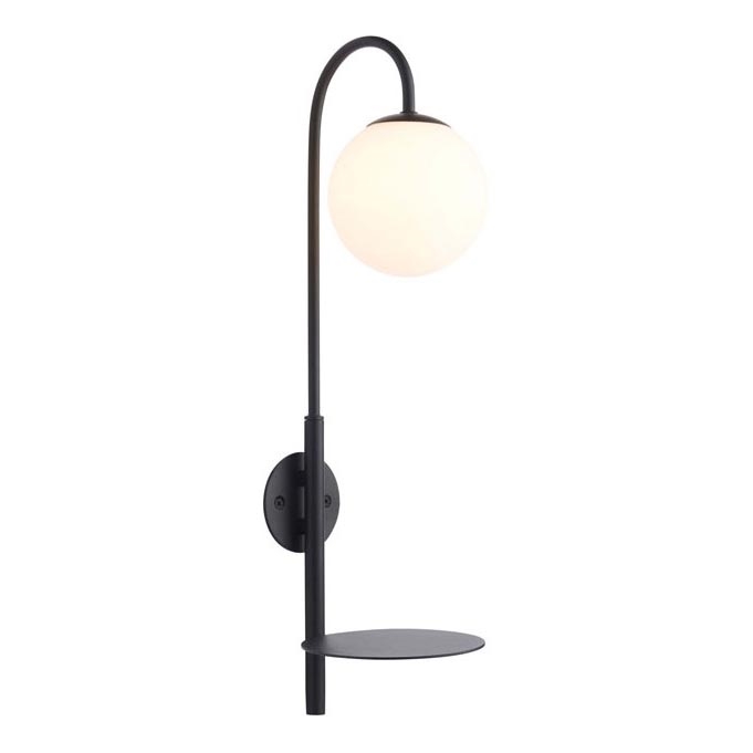 Endon 92726 - Muurlamp HALO 1xG9/3W/230V zwart