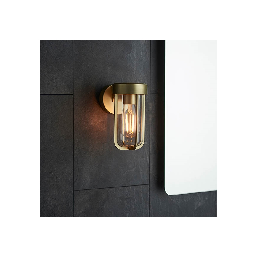 Endon 92855 - Badkamerwandlamp 1xE27/6W/230V IP44 messing