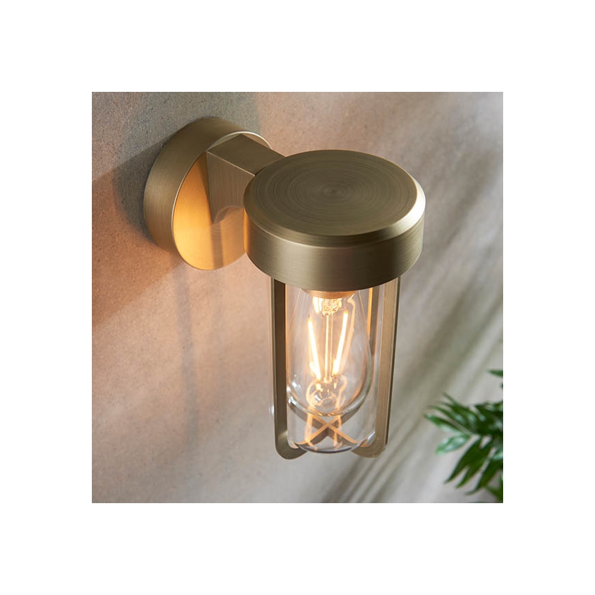 Endon 92855 - Badkamerwandlamp 1xE27/6W/230V IP44 messing