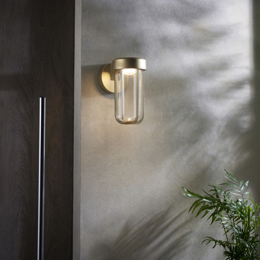 Endon 92856 - LED-wandlamp voor badkamer LED/8W/230V IP44 2700K messing