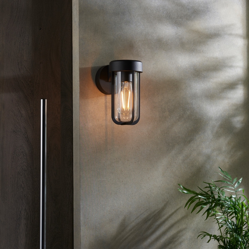 Endon 92859 - Badkamer wandlamp 1xE27/6W/230V IP44 zwart