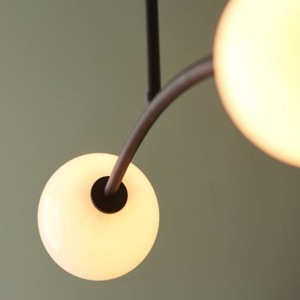 Endon 92940 - BALANCE hanglamp met stang 4xG9/3W/230V zwart