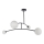 Endon 92940 - Hanglamp met stang BALANCE 4xG9/3W/230V zwart/wit