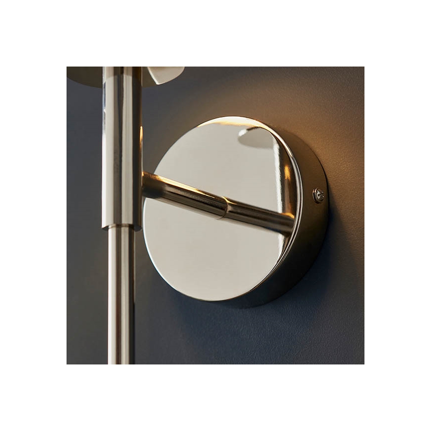 Endon 92949 - Wandlamp 1xE14/6W/230V wit/glanzend chroom