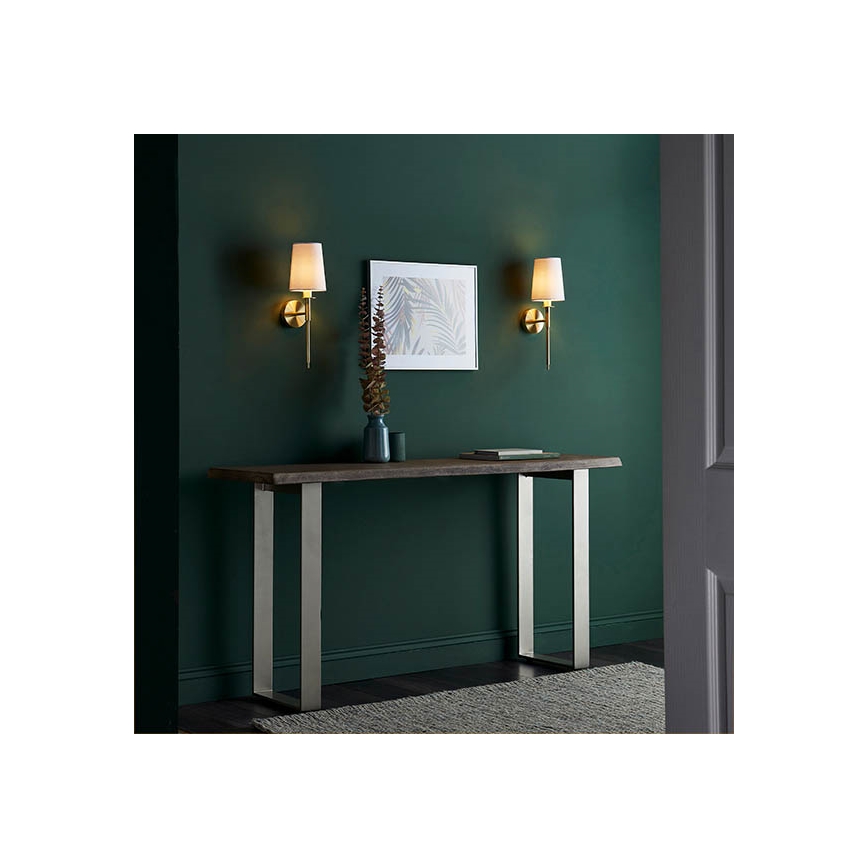 Endon 92955 - Wandlamp 1xE14/6W/230V wit/goud