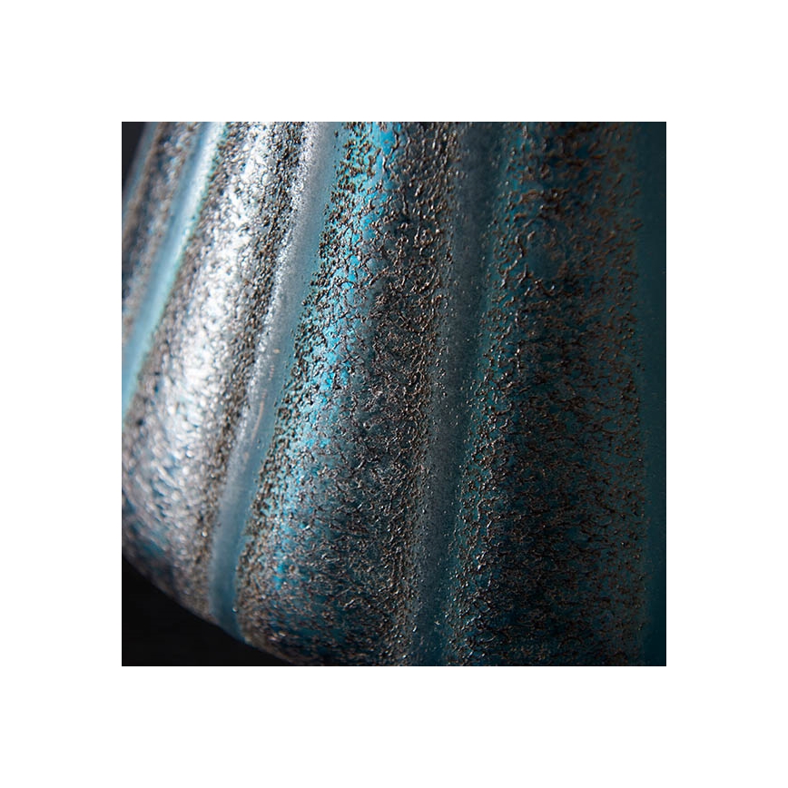 Endon 93059 - Tafellamp ALYSSIA 1xE27/10W/230V goud/blauw