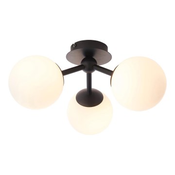Endon 93489 - Badkamer opbouwkroonluchter FRIO 3xG9/3W/230V IP44 zwart