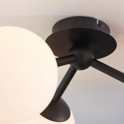 Endon 93489 - Badkamer opbouwkroonluchter FRIO 3xG9/3W/230V IP44 zwart