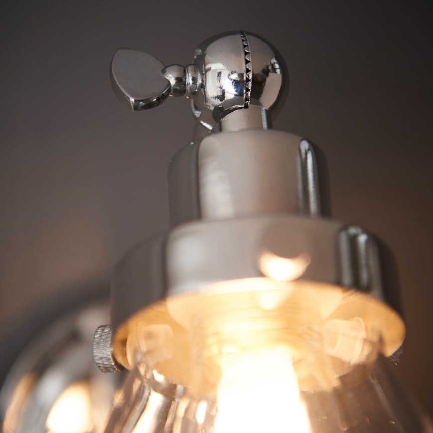 Endon 93853 - Badkamer wandspot FARADAY 1xG9/3W/230V IP44 glanzend chroom