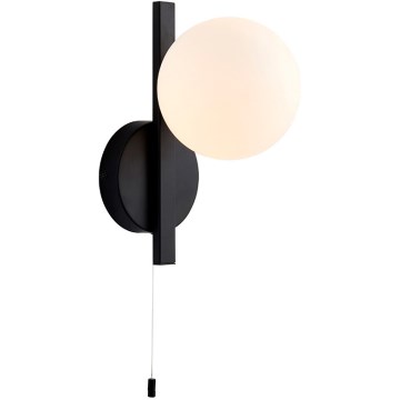 Endon 94081 - SPA wandlamp voor badkamer, 1xG9/3W/230V, IP44, zwart