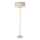 Endon 94359 - Staande Lamp HIGHCLERE 3xE14/40W/230V beige/glanzend chroom diameter 47 cm