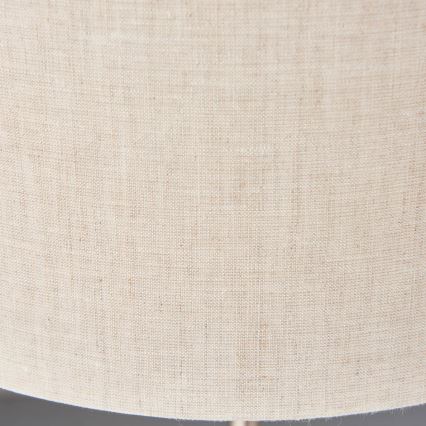 Endon 94369 - Tafellamp HIGHCLERE 3xE14/18W/230V beige/mat chroom