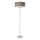 Endon 94378 - Staande Lamp HIGHCLERE 1xE14/40W/230V grijs/glanzend chroom