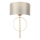 Endon 95210 - Wandlamp 1xE27/10W/230V grijs/messing