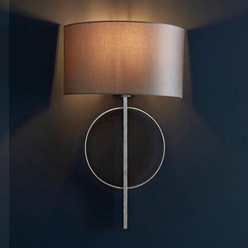 Endon 95214 - Wandlamp 1xE27/10W/230V grijs