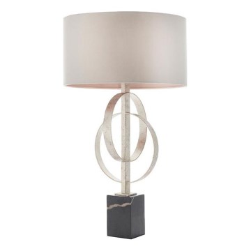 Endon 95217 - Tafellamp 1xE27/10W/230V grijs/zwart