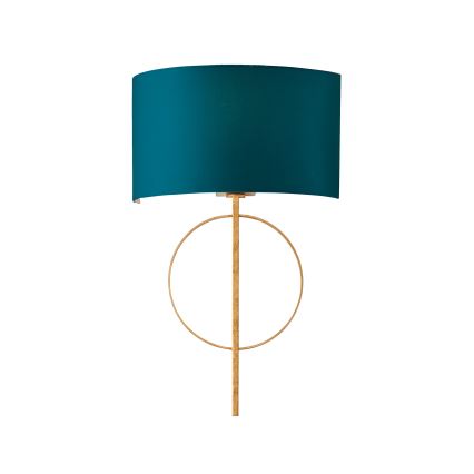 Endon 95218 - Wandlamp 1xE27/10W/230V blauw/messing