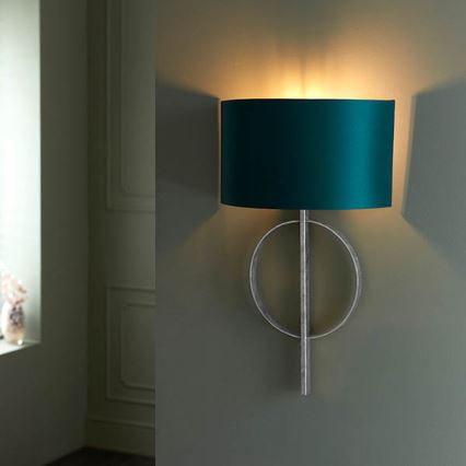 Endon 95222 - Wandlamp 1xE27/10W/230V blauw/grijs