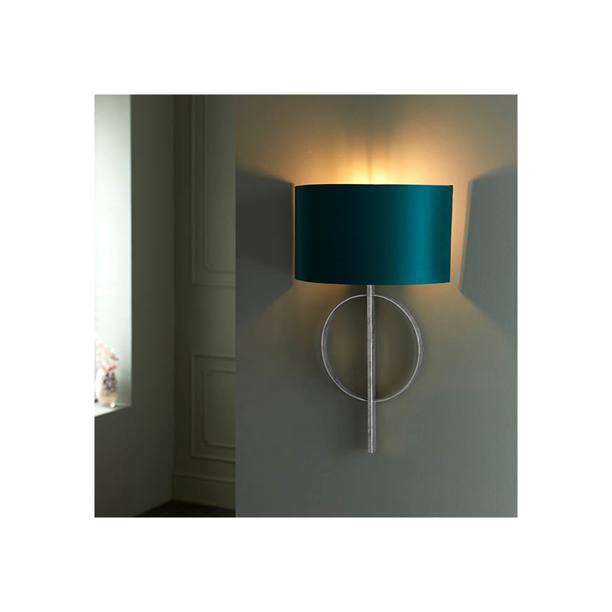 Endon 95222 - Wandlamp 1xE27/10W/230V blauw/grijs