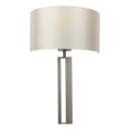 Endon 95449 - Wandlamp 1xE27/10W/230V beige/mat chroom